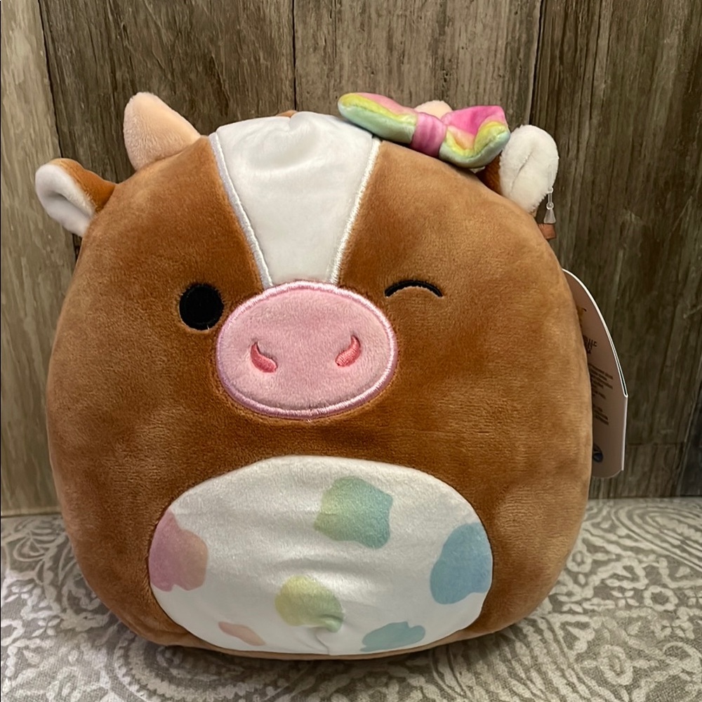 Squishmallows Griella the Cow 8” Plush Stuffed Animal 2023. NEW‎